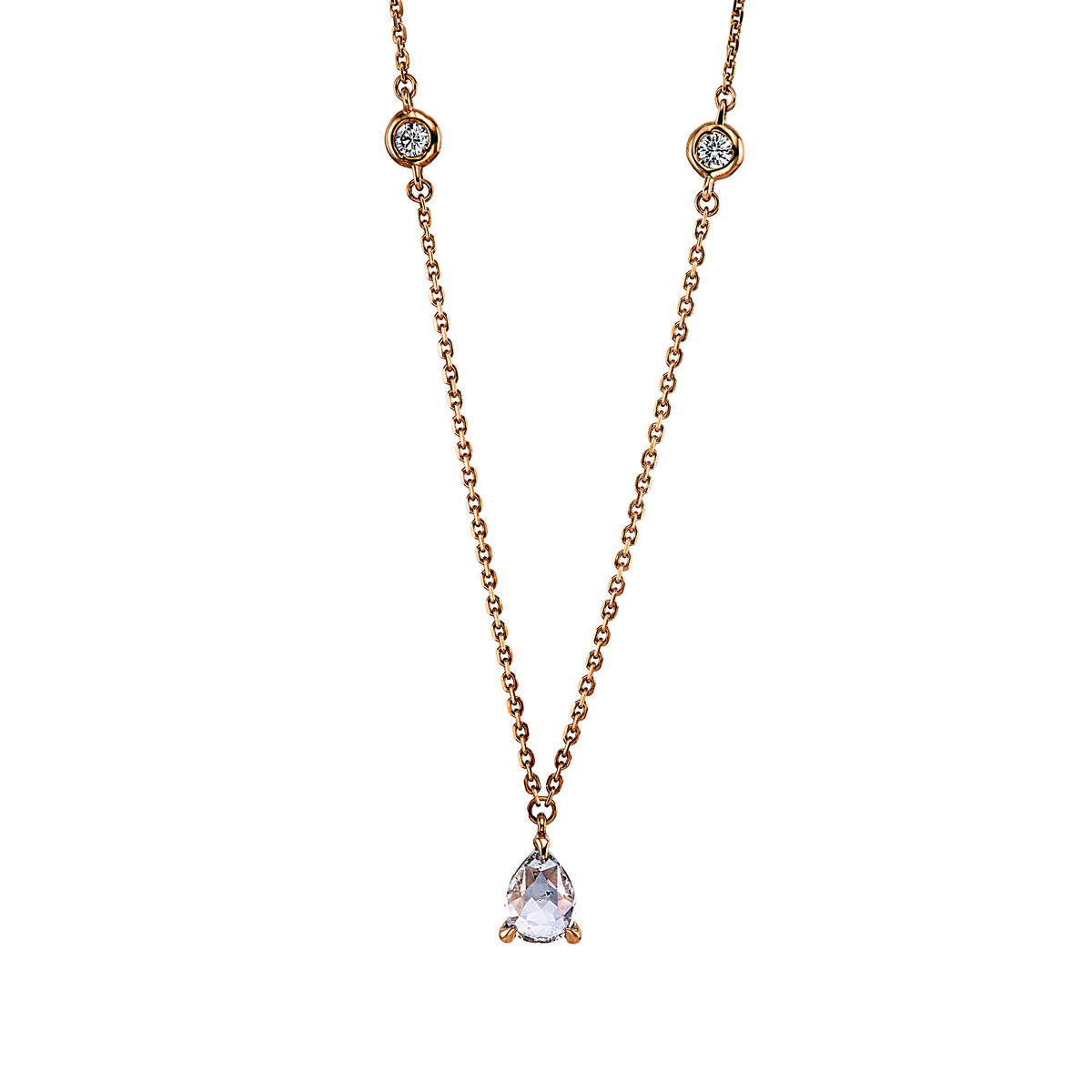 Collier 18 kt RG