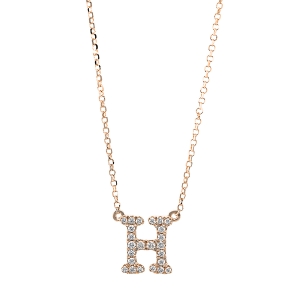 Collier 18 kt RG H