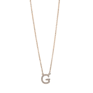 Collier 18 kt RG G, mit ZÖ 38.1 cm + 40.6 cm