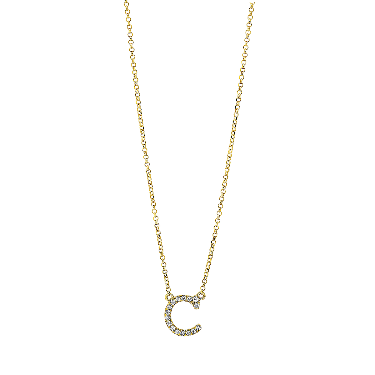 Collier 18 kt GG C, mit ZÖ 38cm ,40,6 cm