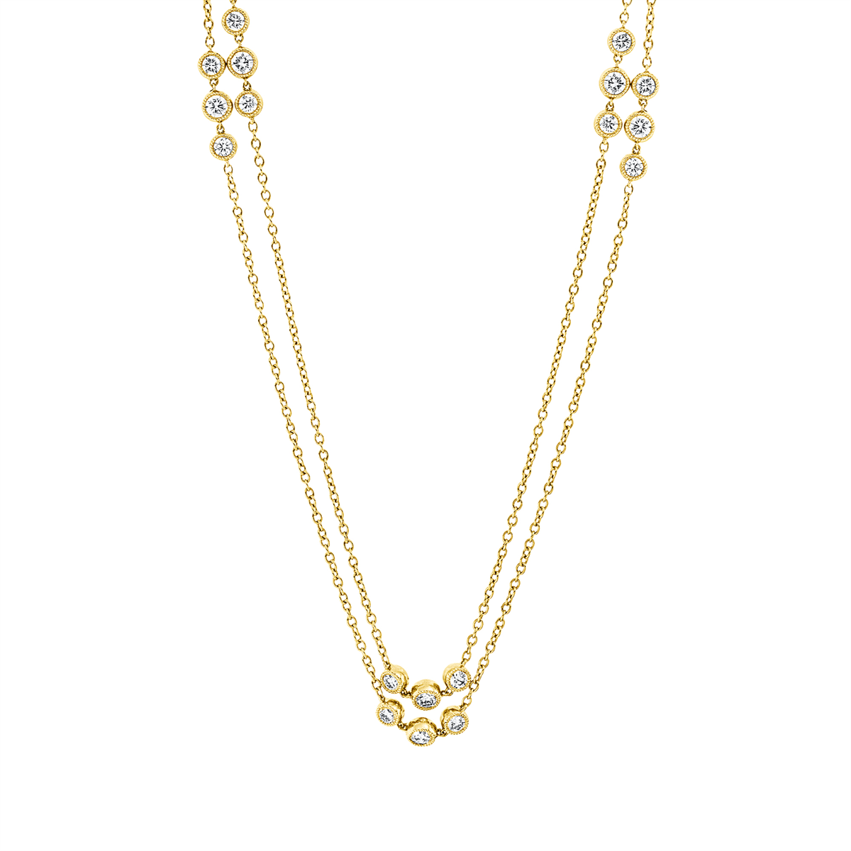 Collier 18 kt GG