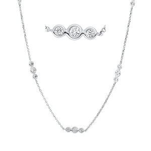 Collier Zarge 18 kt WG