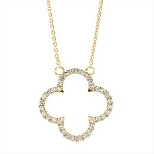 Collier 18 kt GG, mit ZÖ 42 cm