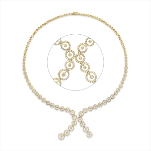Collier 18 kt GG