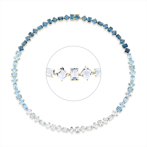 Collier 4er-Krappe 18 kt GG