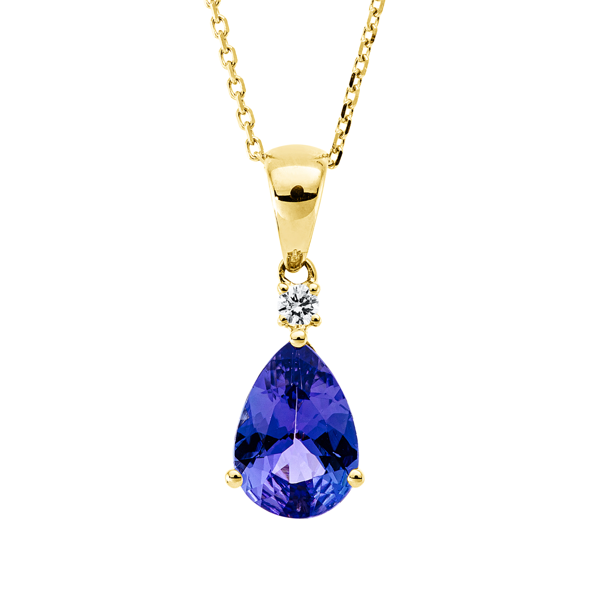 Collier 14 kt GG, mit ZÖ 40,6 cm + 43,2 cm