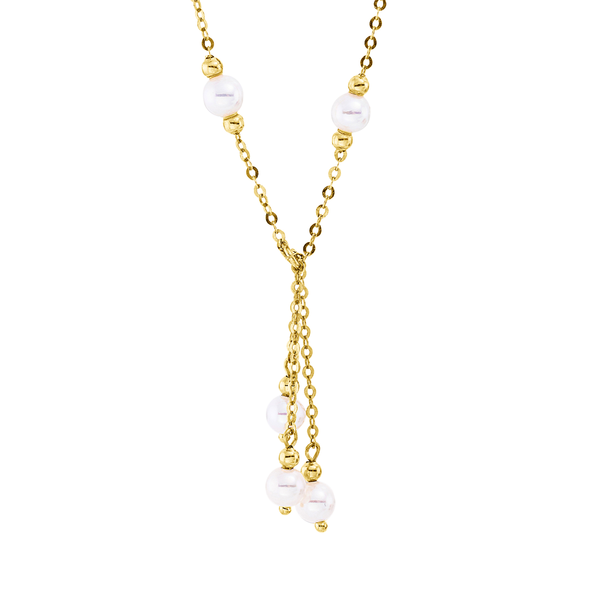 Collier  18kt Gelbgold mit ZÖ 43 cm mit 0,00ct Diamanten
