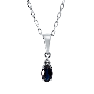 Collier 4er-Krappe 18 kt WG, mit ZÖ 42 cm