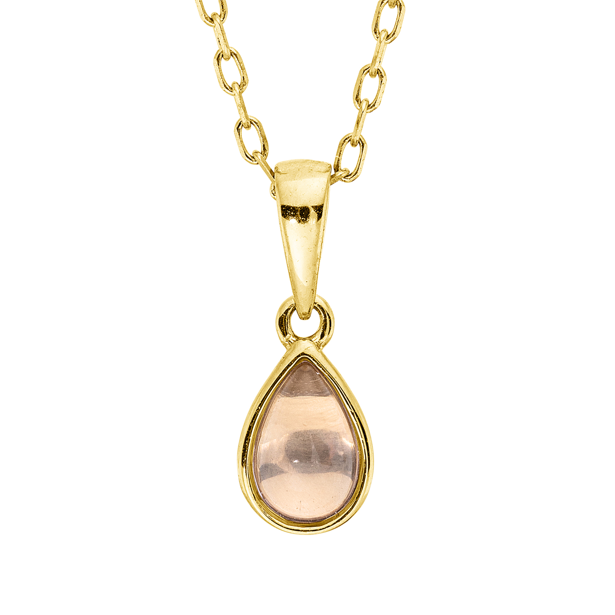 Collier Zarge 18 kt GG Tropfen