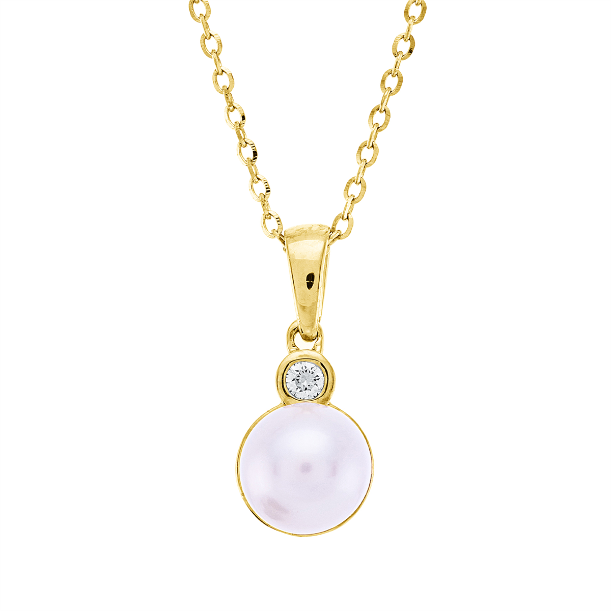 Collier  18kt Gelbgold mit ZÖ 40 cm + 43 cm mit 0,02ct Diamanten