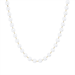 Collier  18kt Gelbgold mit ZÖ 40,6 cm mit 0,00ct Diamanten