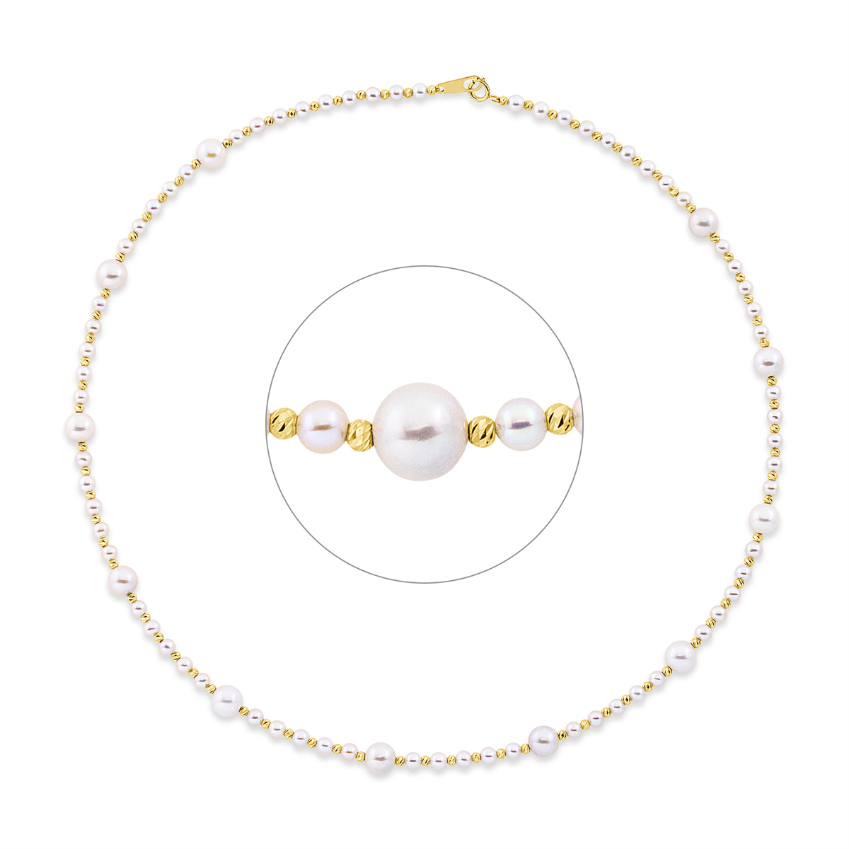 Collier  18kt Gelbgold mit 0,00ct Diamanten