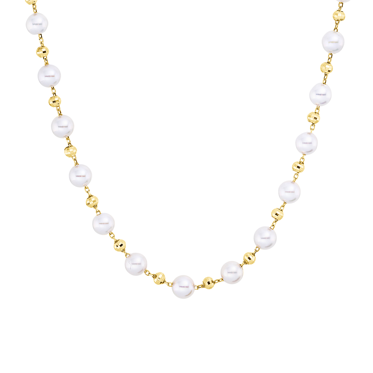 Collier  18kt Gelbgold mit ZÖ 40,6 cm mit 0,00ct Diamanten