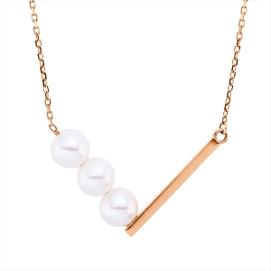 Collier  18kt Rotgold mit ZÖ 40,6 cm mit 0,00ct Diamanten