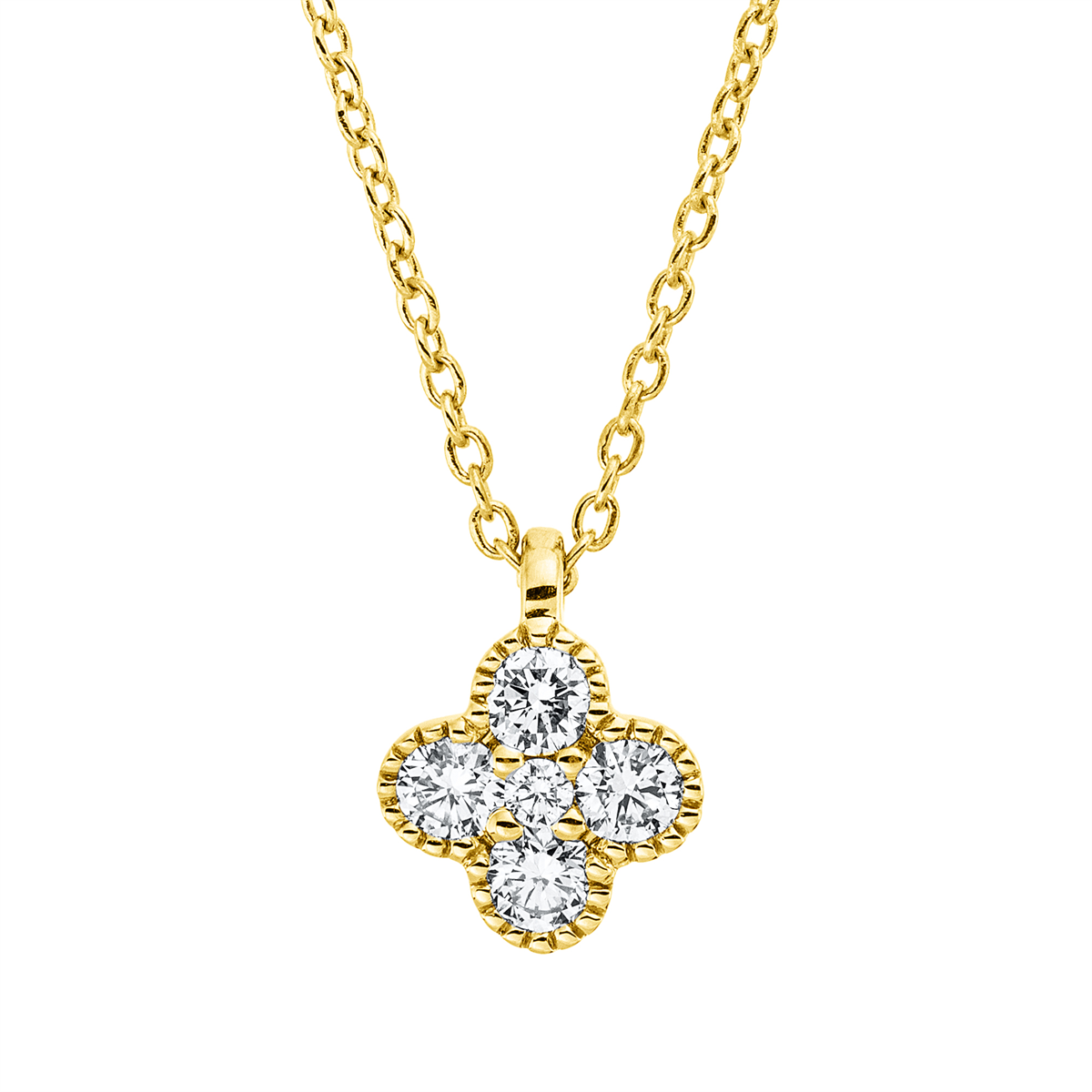 Collier 18 kt GG, mit ZÖ 42 cm