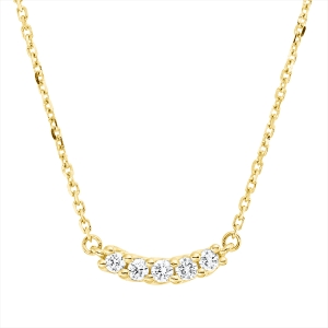 Collier 18 kt GG, mit ZÖ 42 cm