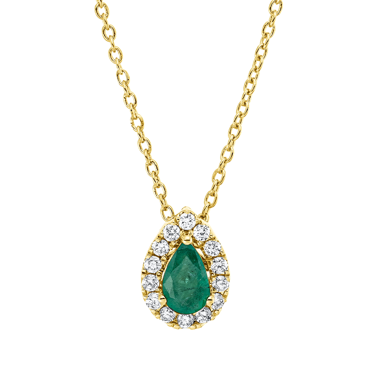 Collier 18 kt GG, mit ZÖ 42 cm