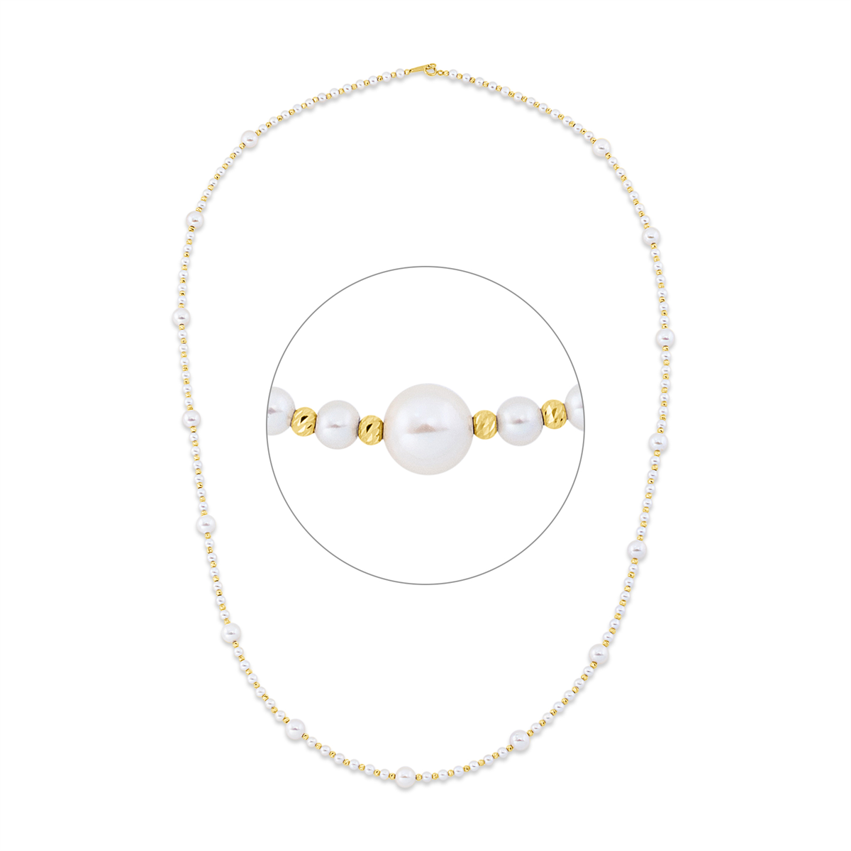 Collier  18kt Gelbgold mit 0,00ct Diamanten