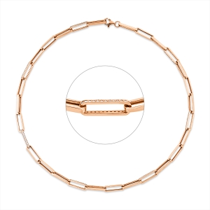 Collier  18kt Rotgold mit 1,36ct Diamanten