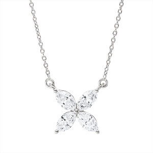 Collier 18 kt GG, mit ZÖ 40 cm + 42,5 cm