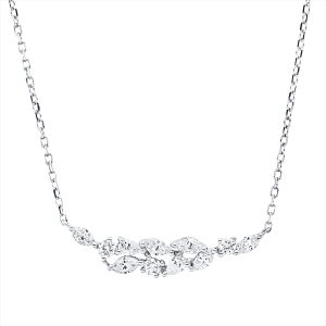 Collier 18 kt GG, mit ZÖ 40,6 cm