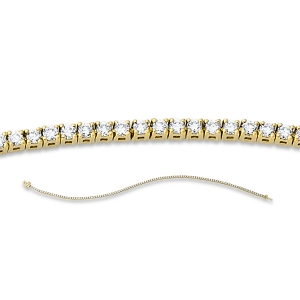 Tennisarmband  18kt Gelbgold mit 1,03ct Diamanten