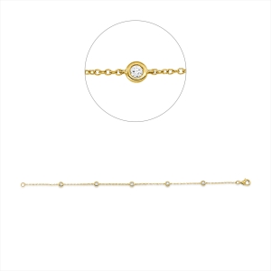 Armband 18 kt GG