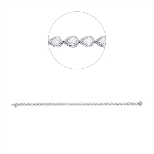 Armband Zarge 18 kt WG