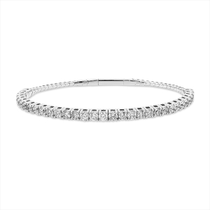 Tennisarmband 4er-Krappe 18kt Rotgold mit 3,16ct Diamanten