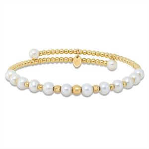 Armreif  18kt Gelbgold mit 0,00ct Diamanten