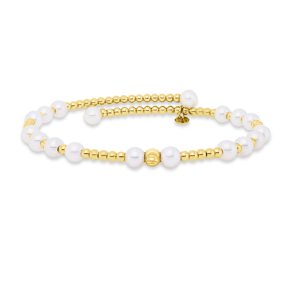 Armreif  18kt Gelbgold mit 0,00ct Diamanten