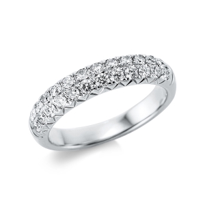 Pavé Ring  18kt Gelbgold mit 0,75ct Diamanten
