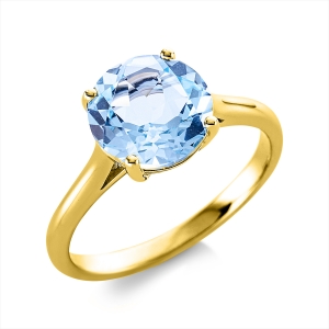 Ring 4er-Krappe 18 kt GG