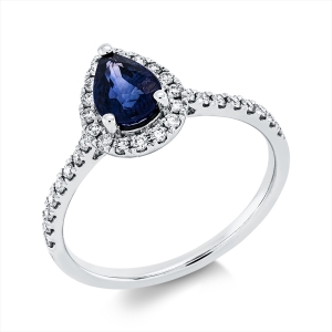 Ring 3er-Krappe 18 kt WG