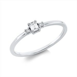 Ring 4er-Krappe 18 kt WG