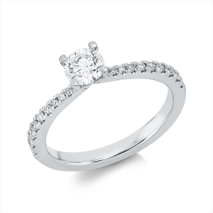 Ring 4er-Krappe 18 kt WG, GIA6511857459