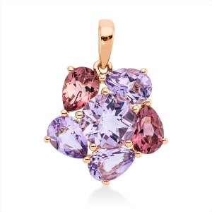 Anhänger 18 kt RG, mit Öse