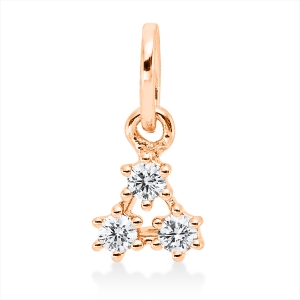 Anhänger 18 kt RG, mit Öse