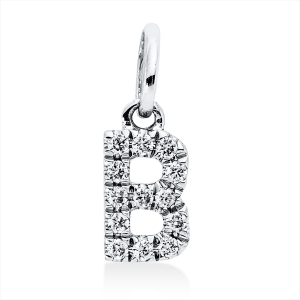 Anhänger 18 kt WG B, mit Öse