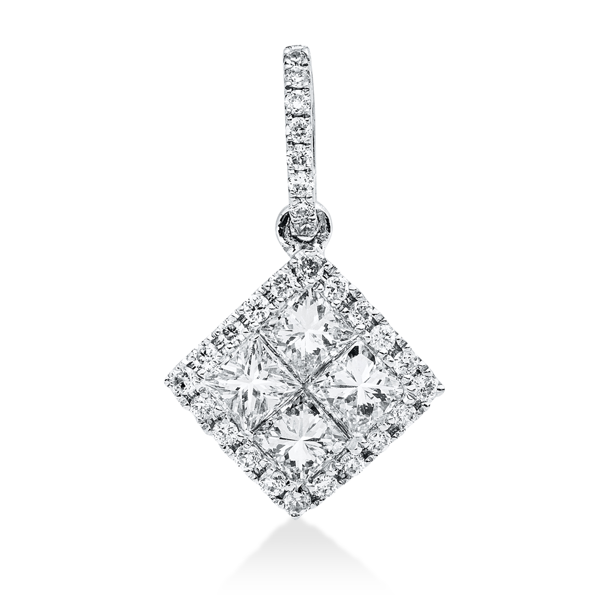 Anhänger 18 kt WG, mit Öse