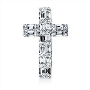 Anhänger 18 kt WG Kreuz