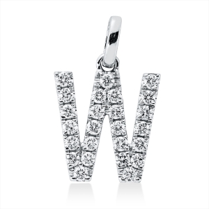 Anhänger 18 kt WG W