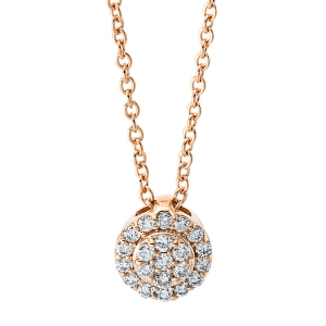 Collier 18 kt RG