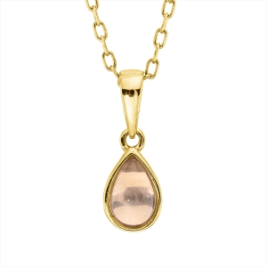 Collier Zarge 18 kt GG Tropfen