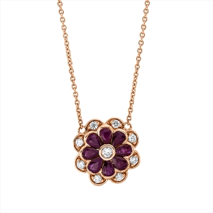 Collier 18 kt RG