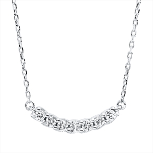 Collier 18 kt GG, mit ZÖ 42 cm