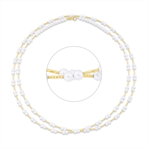 Collier  18kt Gelbgold mit 0,00ct Diamanten
