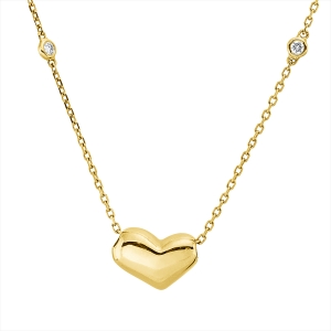 Collier 18 kt GG Herz