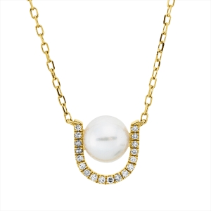 Collier  18kt Gelbgold mit ZÖ 40,6+41,6cm mit 0,09ct Diamanten