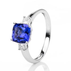 Ring 4er-Krappe 18 kt WG